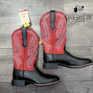 Ariat Round Toe Stretchfit Cowboy Boots Size 6